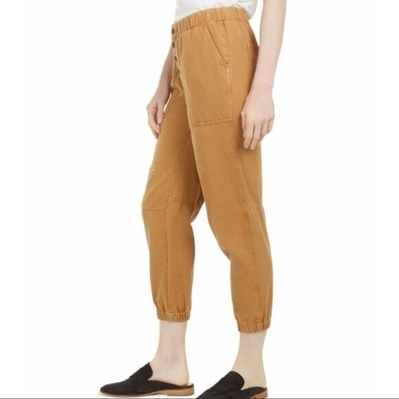 Free People Tan / Khaki Cadet Jogger Pants - Picture 2 of 13